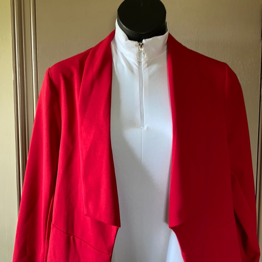Red Soho Blazer